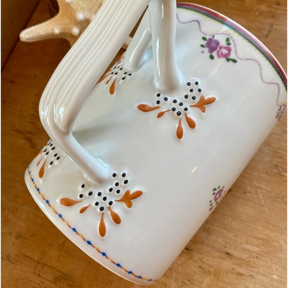 Amazing VERY RARE Vintage Oversized French Limoges Nautical Ship Mug - Picture 4 of 11